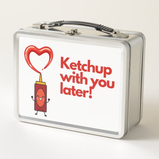 Ketchup met je later, humor van voedselbont (Voorkant)