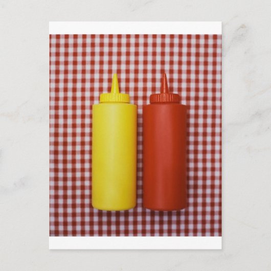 Ketchup & Mosterd Briefkaart (Voorkant)