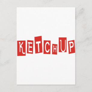 Ketchup Producten & Design! Briefkaart