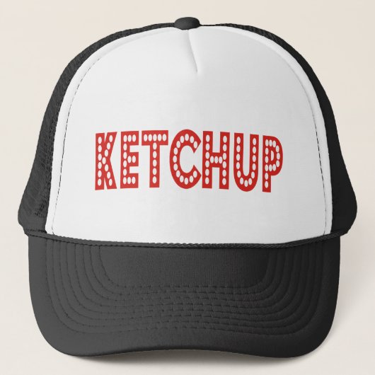 Ketchup Producten & Design! Trucker Pet (Voorkant)