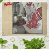"Ketchup Soup"-vaatdoek Theedoek (Gevouwen)