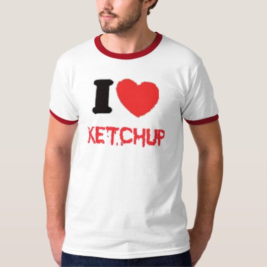 ketchup t-shirt (Voorkant)