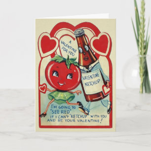  Ketchup Valentijnsdag Kaart