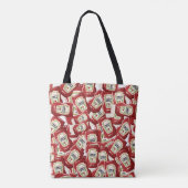 Ketchupfles Canvas tas | Grappige Food Lover Bag (Achterkant)