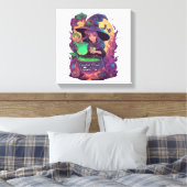 Ketel Brouws Pumpkin Boo�s Sticker Canvas Afdruk (Insitu (Slaapkamer))
