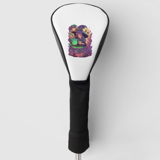 Ketel Brouwsels Pompoen Boo�s Sticker Golfheadcover (Voorkant)