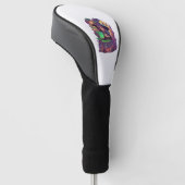 Ketel Brouwsels Pompoen Boo�s Sticker Golfheadcover (Schuin)