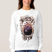 ketel Halloween heksenkostuum vrouwen Trui (Voorkant)