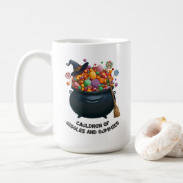 Ketel Van Gelach En Snoepjes Koffiemok
