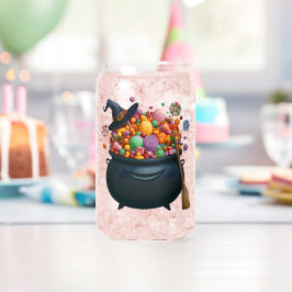 Ketel van Gelach & Snoepjes Blikvorm Glas