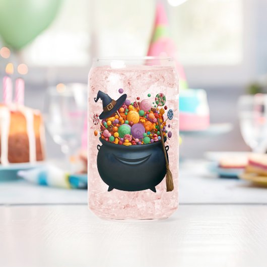 Ketel van Gelach & Snoepjes Blikvorm Glas (Insitu (Verjaardag))