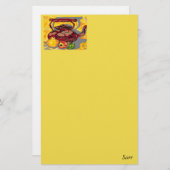 Ketel voor bakkerij/theebroed briefpapier (Voorkant / Achterkant)