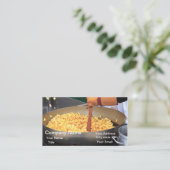 ketel voor maïs visitekaartje (Staand voorkant)