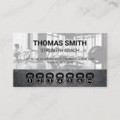 Ketelbellen | Punch Kaart | krachtcoach Klantenkaartje (Voorkant)