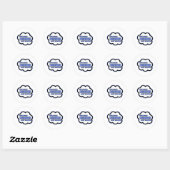 Ketelmaker.. Livin' The Dream Ronde Sticker (Vel)