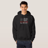 Ketelmaker VS-vlag Beroep Retro Baantitel Hoodie (Voorkant volledig)