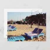 Ketelstoel in Goa India Briefkaart (Voorkant / Achterkant)