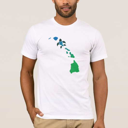 Keten Hawaii-eilanden T-shirt (Voorkant)