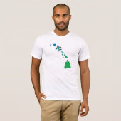 Keten Hawaii-eilanden T-shirt (Voorkant volledig)