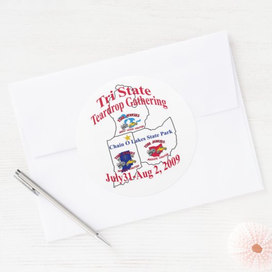 Keten O Logo Sticker (Envelop)