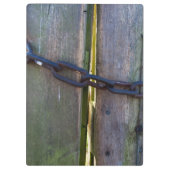 Keten op hout klembord (Achterkant)