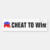 KETEN TOT WIN BUMPERSTICKER (Voorkant)