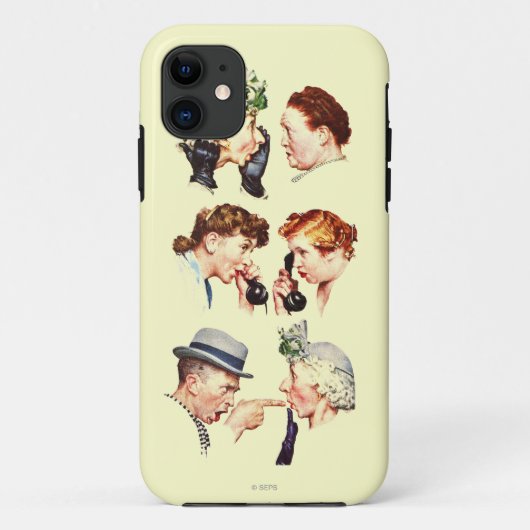 Keten van Gossip Case-Mate iPhone Case (Achterkant)