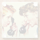 Keten van Gossip Glazen Onderzetter (Achterkant)