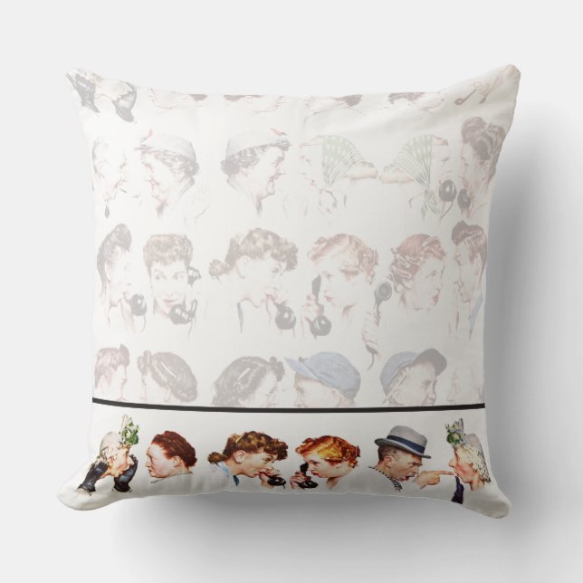 Keten van Gossip Kussen (Voorkant)