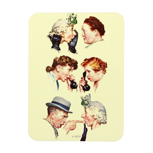 Keten van Gossip Magneet (Verticaal)