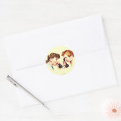 Keten van Gossip Ronde Sticker (Envelop)