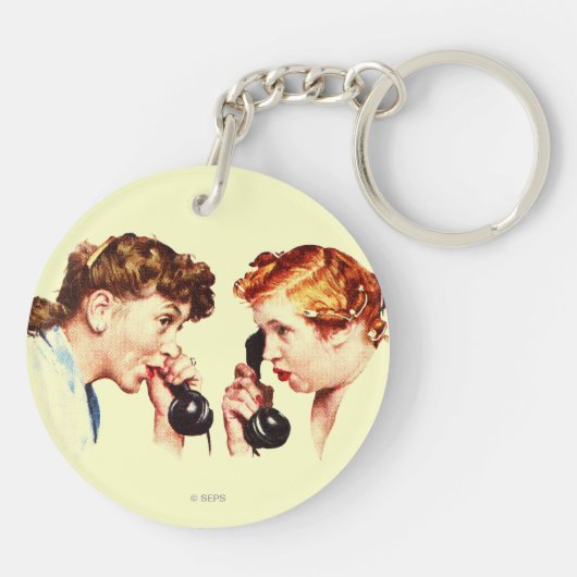 Keten van Gossip Sleutelhanger (Achterkant)