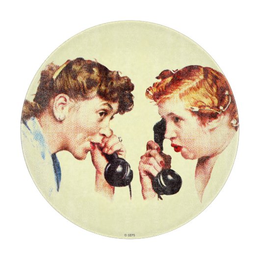 Keten van Gossip Snijplank (Voorkant)