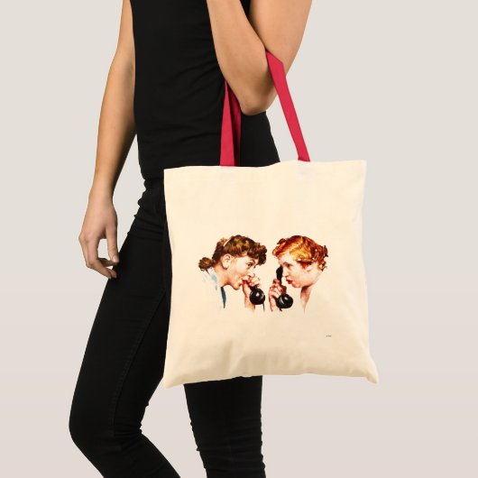 Keten van Gossip Tote Bag (Voorkant (product))