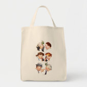 Keten van Gossip Tote Bag (Voorkant)