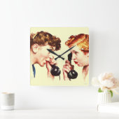 Keten van Gossip Vierkante Klok (Huis)