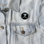 Ketens van gestolen lotsbestemming ronde button 3,2 cm (In situ)