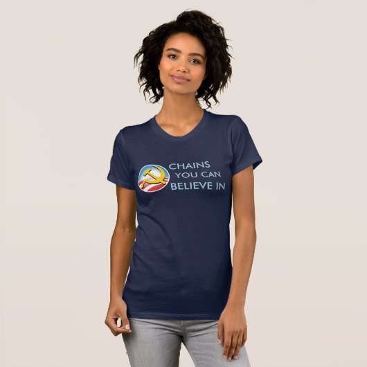 Ketens waarin je kunt geloven t-shirt (Voorkant volledig)