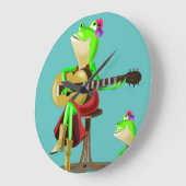 Keti + ronde wandklok (Hoek)