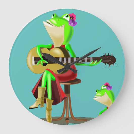 Keti + ronde wandklok (Voorkant)