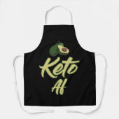 Keto AF Avocado Schort (Voorkant)