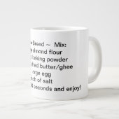 Keto Bread Recipe Coffee Mok (Voorkant rechts)