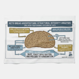 Keto Brood Schema: Keukenhanddoek