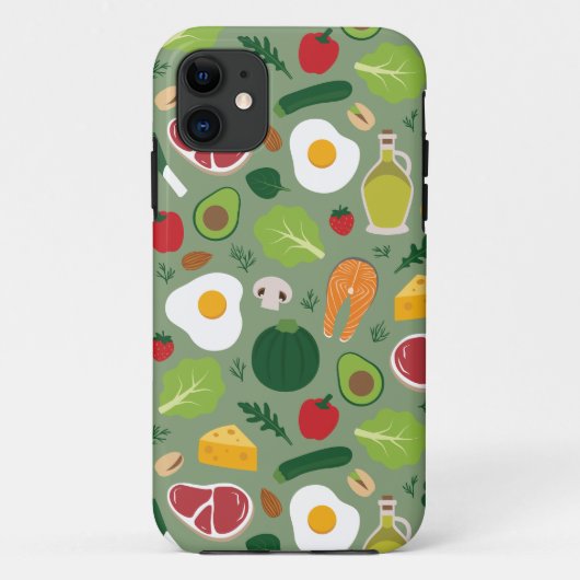 Keto Case-Mate iPhone Case (Achterkant)