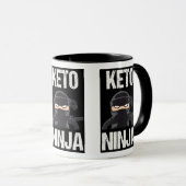 Keto Coffee Mok Keto Ninja (Voorkant rechts)
