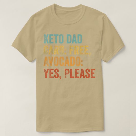 Keto dad t-shirt (Design voorkant)