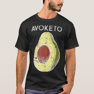 Keto Dieet Avoketo Avocado Cadeau T-shirt