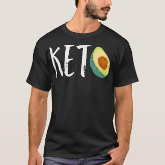 Keto Dieet Laag door Hoog Vet Avocado Grappig Gift T-shirt