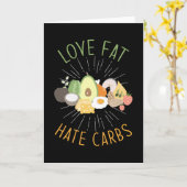 Keto Dieet Laag Koolhydraat Kaart (Gele Bloem)