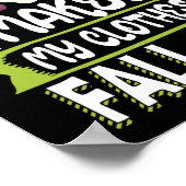 Keto Dieet Low-Carb Ketogene Ketosis Kleding Herfs Poster (Hoek)